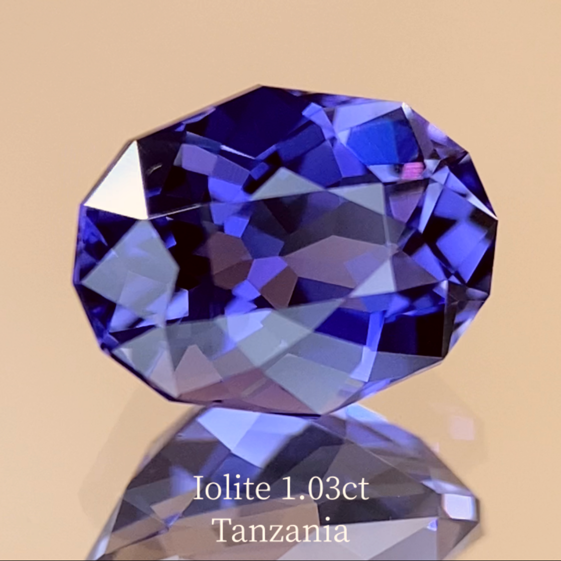 Iolite 1.034ct / Tanzania