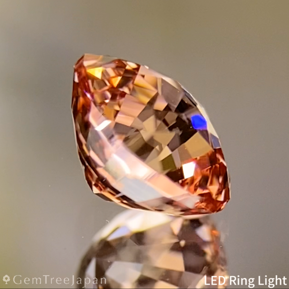 Malaya Garnet (Pyralspite) 0.81ct / Tanzania