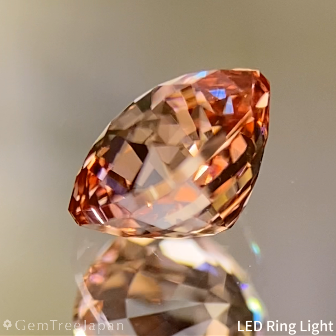 Malaya Garnet (Pyralspite) 0.81ct / Tanzania
