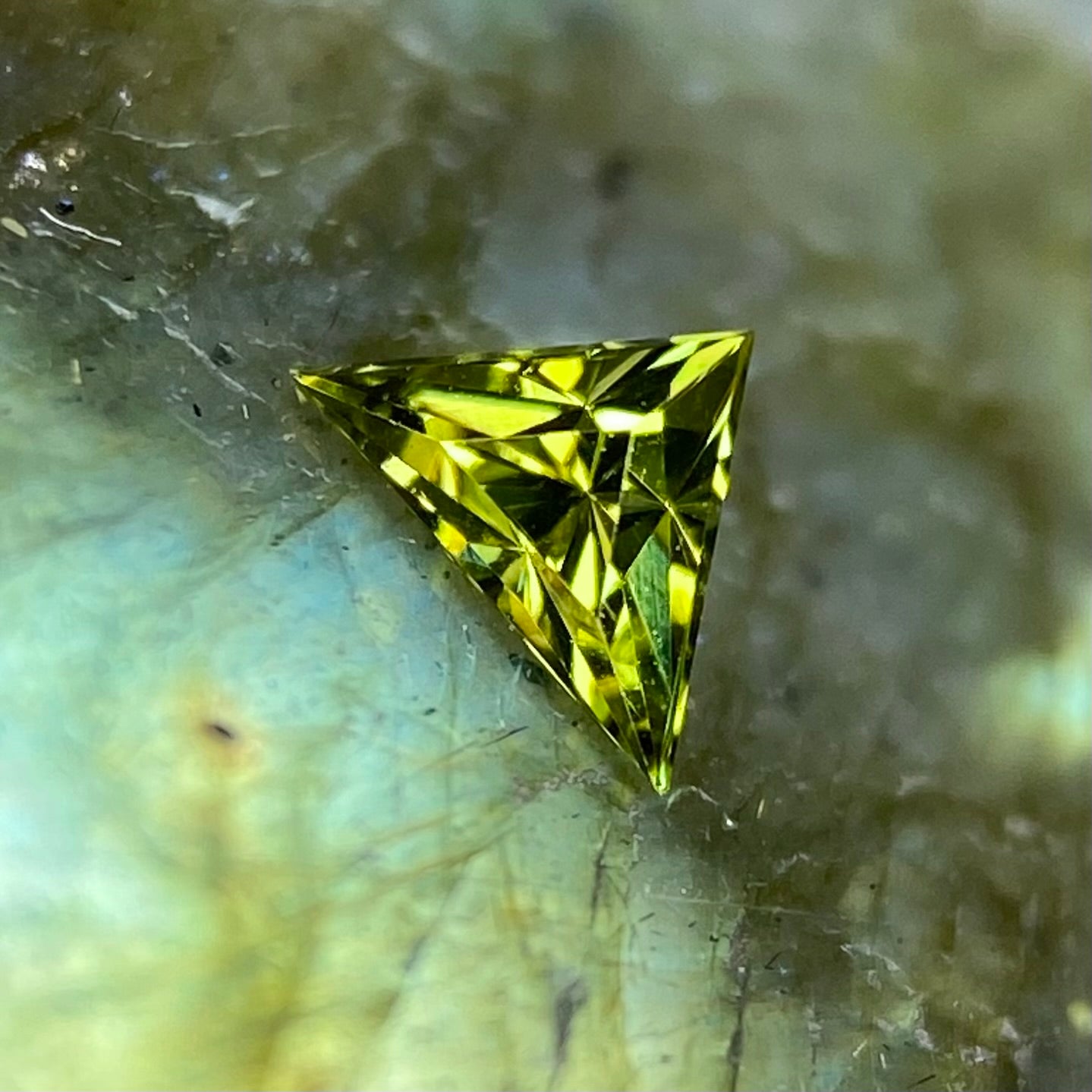 Andradite (Demantoid) Garnet 0.127ct / Tanzania