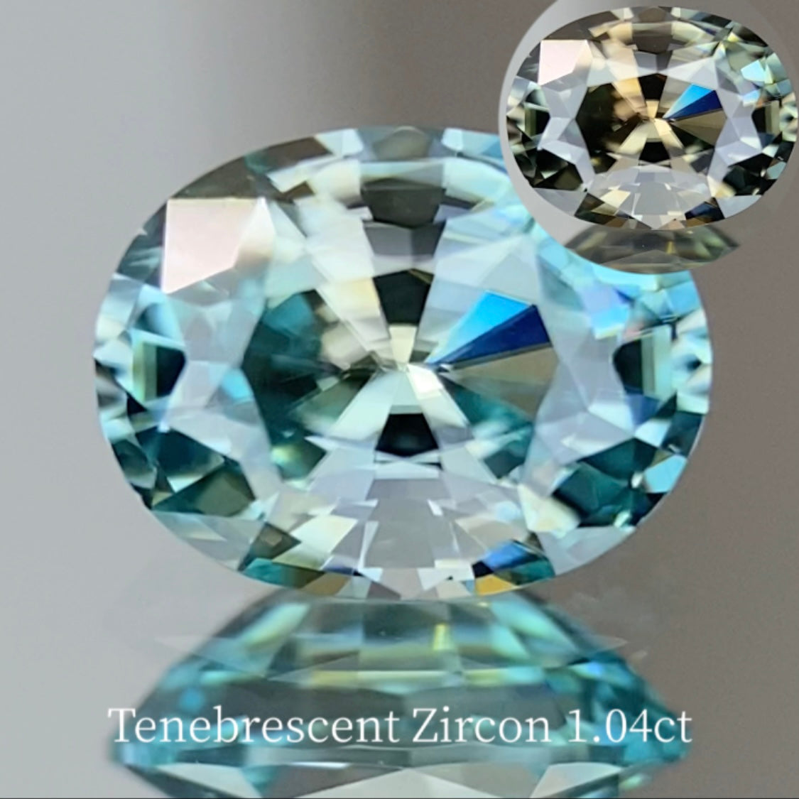 UV Tenebrescent Zircon 1.042ct