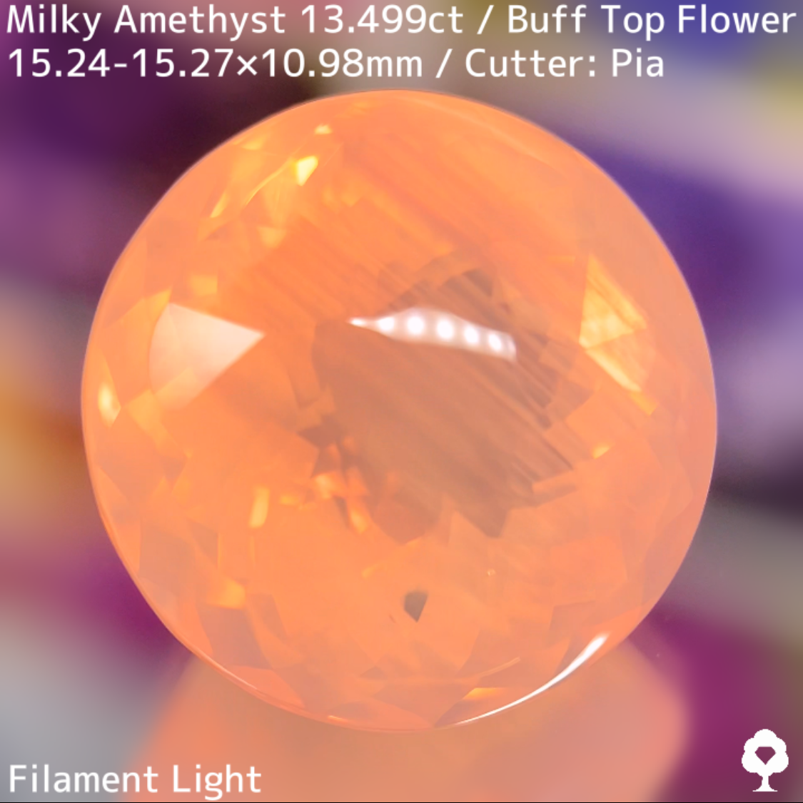 Milky Amethyst 13.499ct