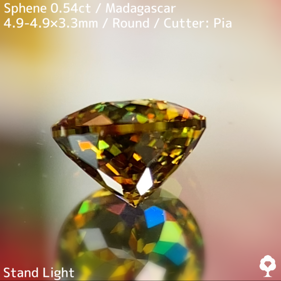 Sphene 0.54ct / Madagascar