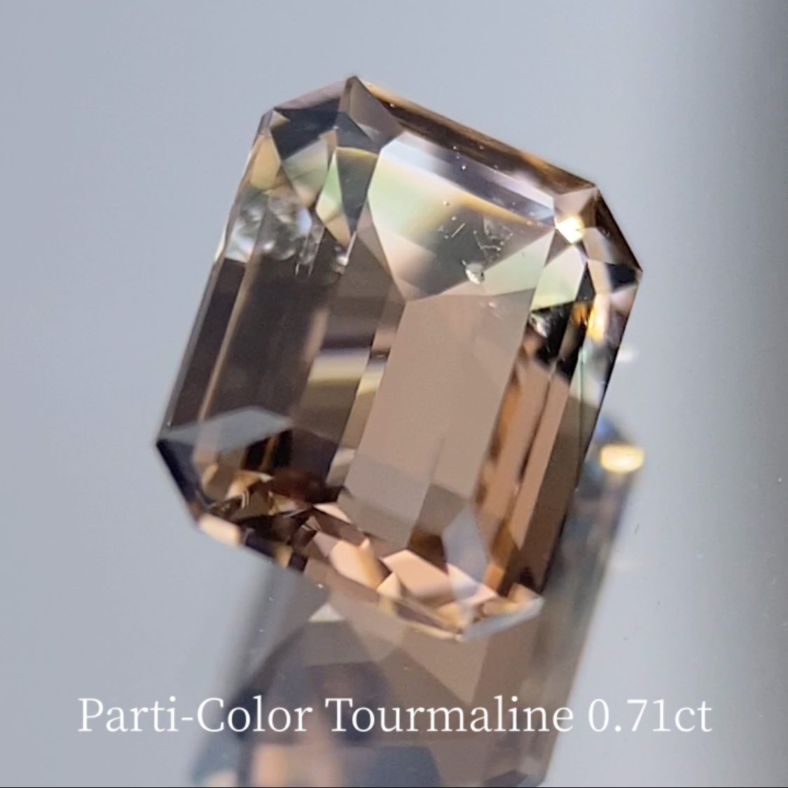 Parti-Color Tourmaline 0.71ct