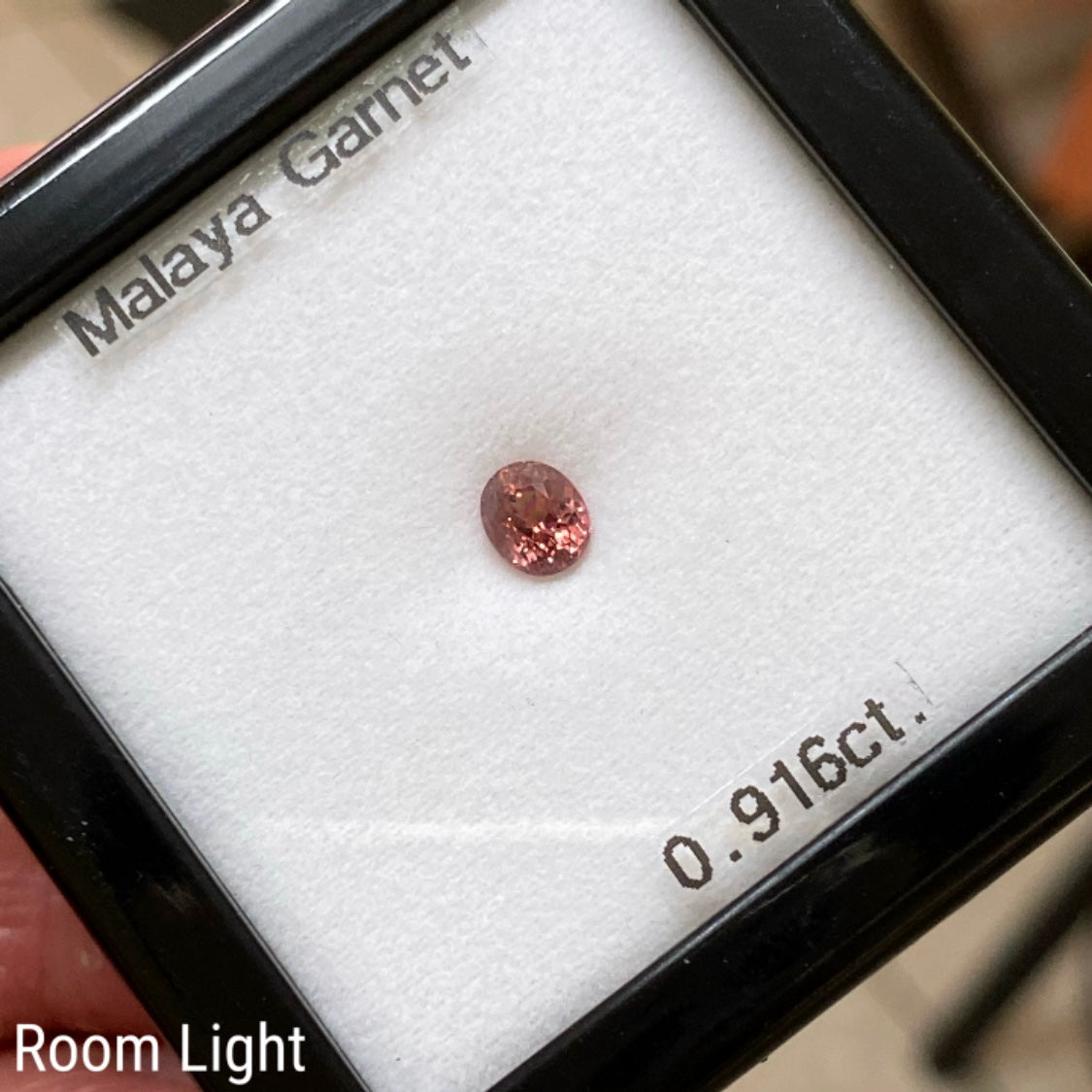 Malaya Garnet 0.916ct
