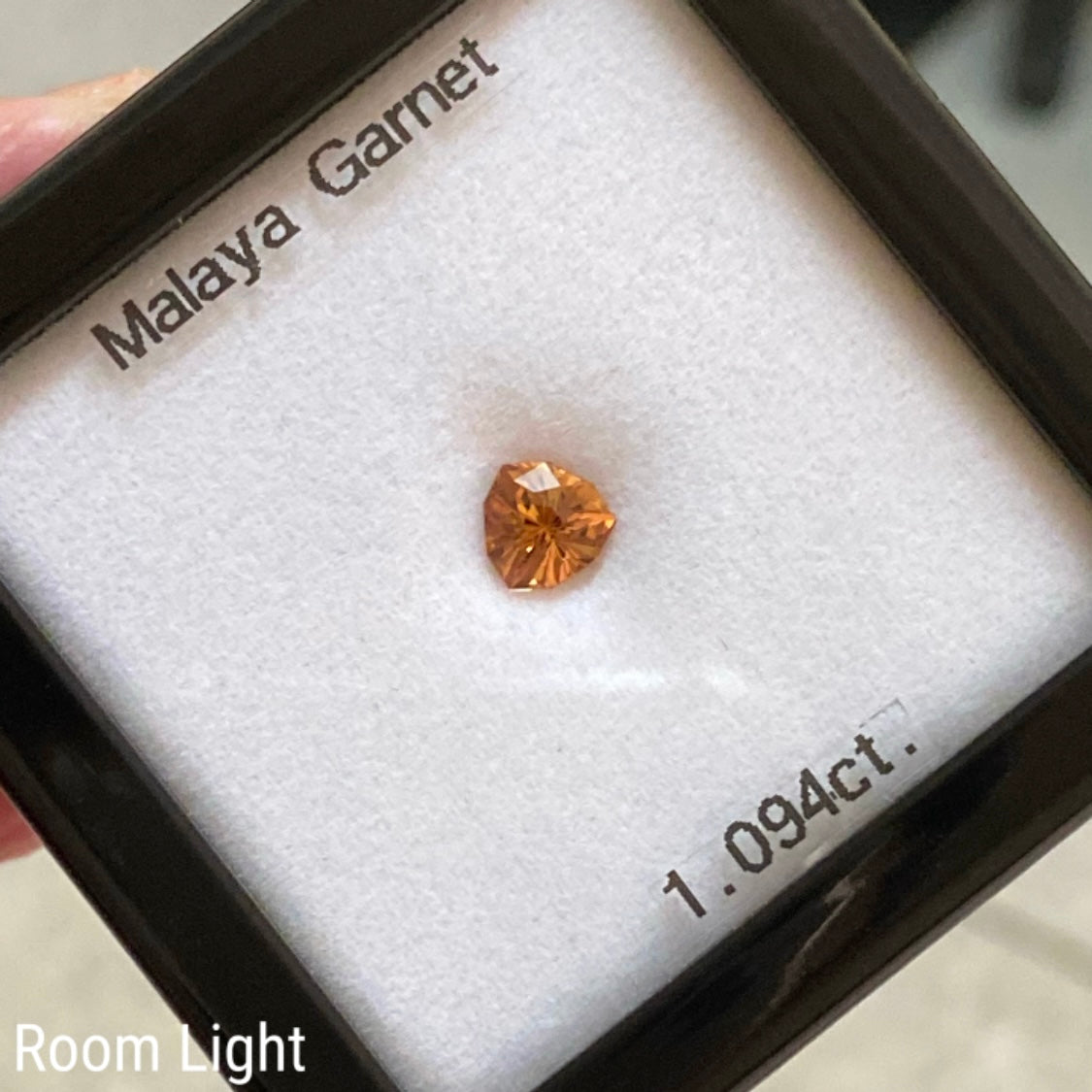 Malaya Garnet 1.094ct
