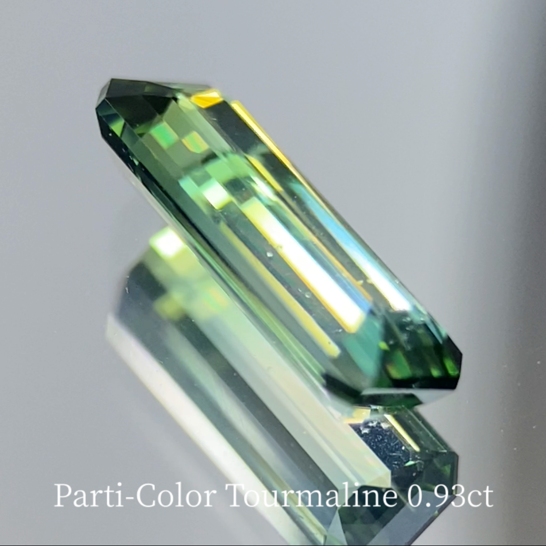 Parti-Color Tourmaline 0.93ct