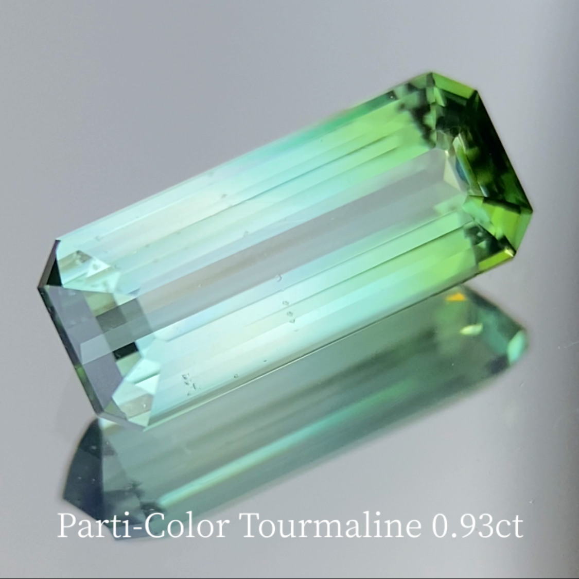 Parti-Color Tourmaline 0.93ct