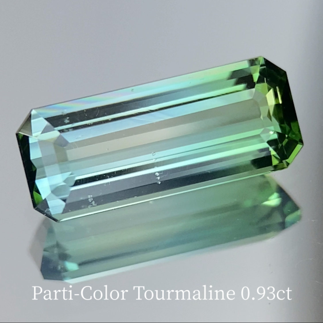 Parti-Color Tourmaline 0.93ct
