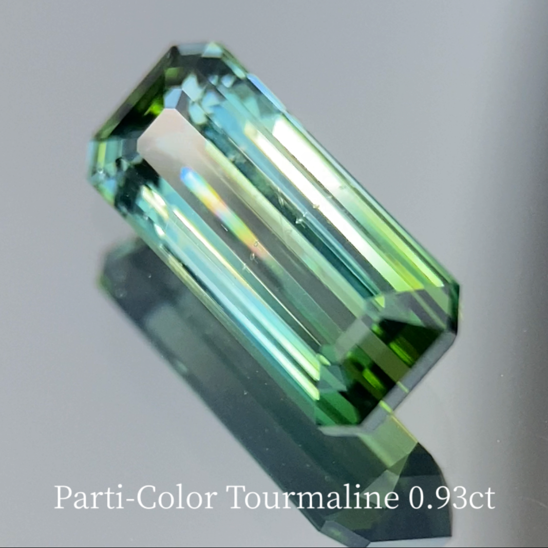 Parti-Color Tourmaline 0.93ct