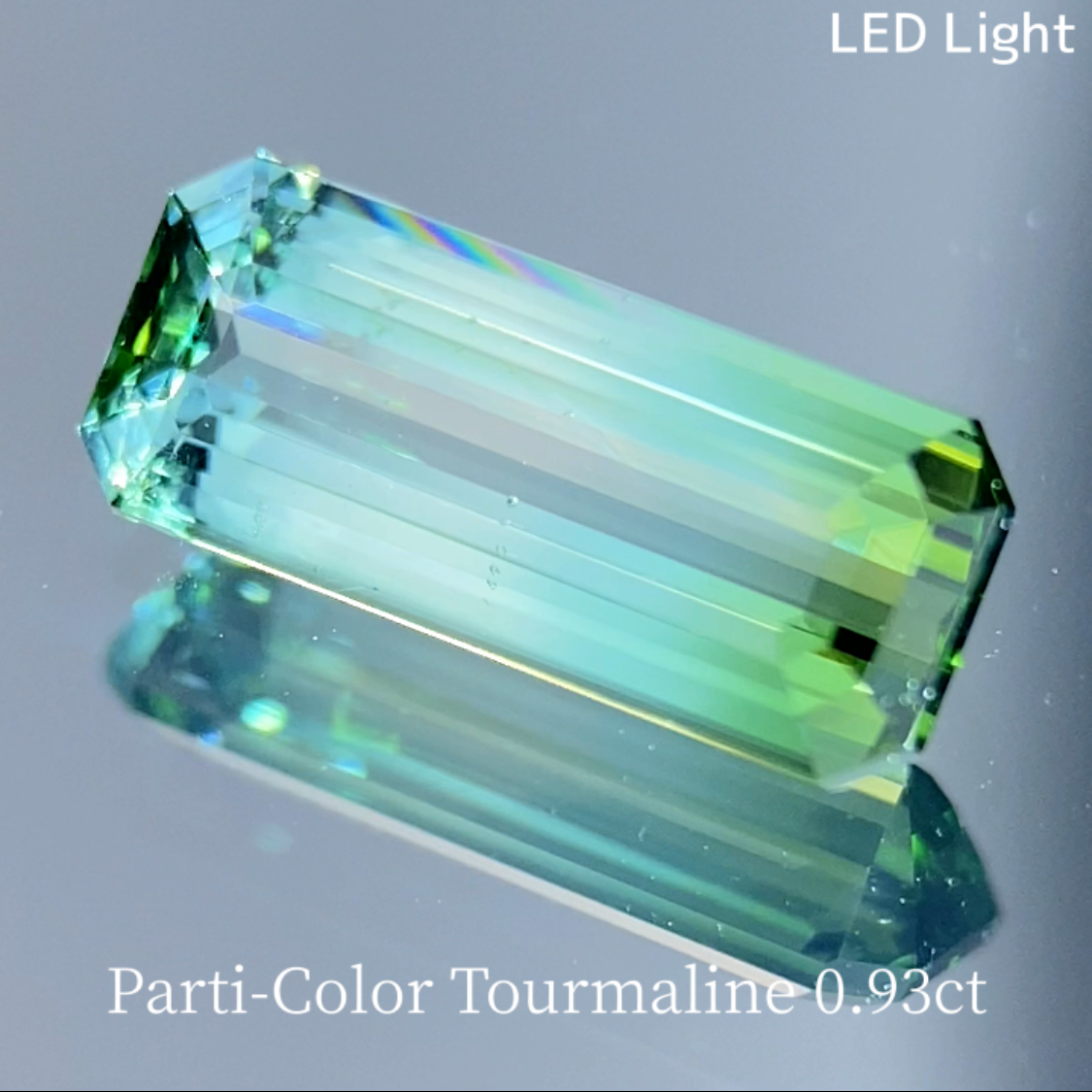 Parti-Color Tourmaline 0.93ct