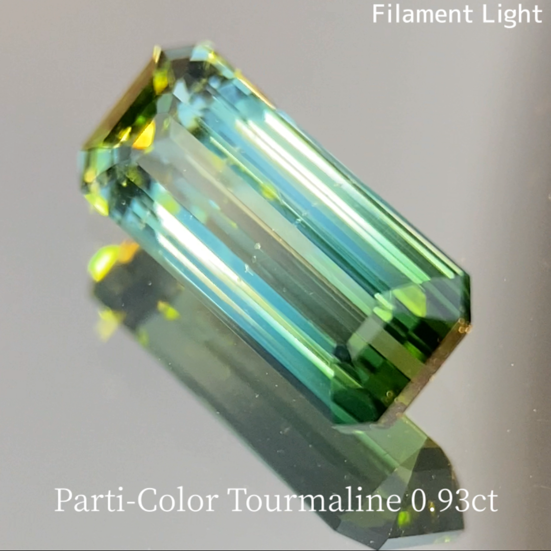 Parti-Color Tourmaline 0.93ct