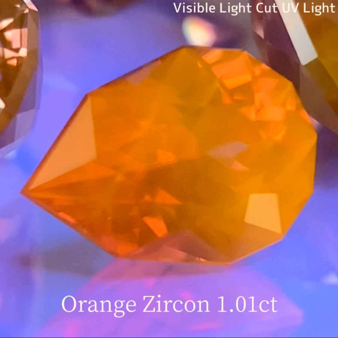 Orange Zircon 1.01ct