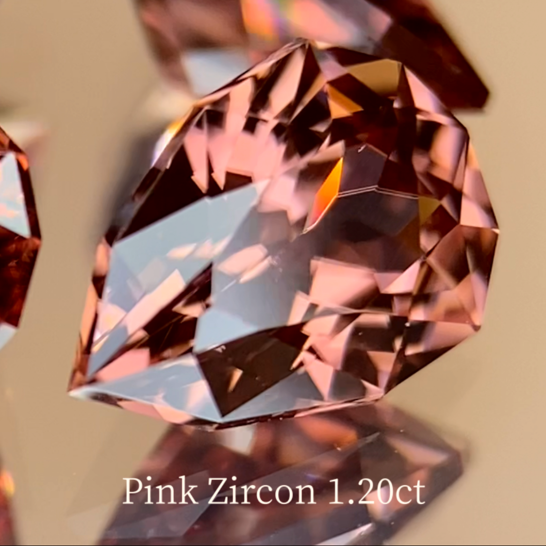 Pink Zircon 1.20ct