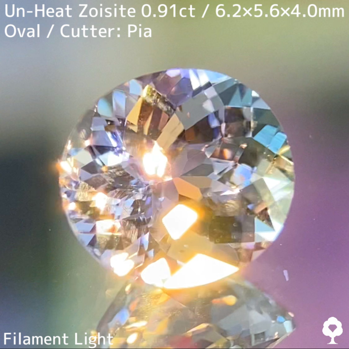 Un-Heat Zoisite 0.91ct
