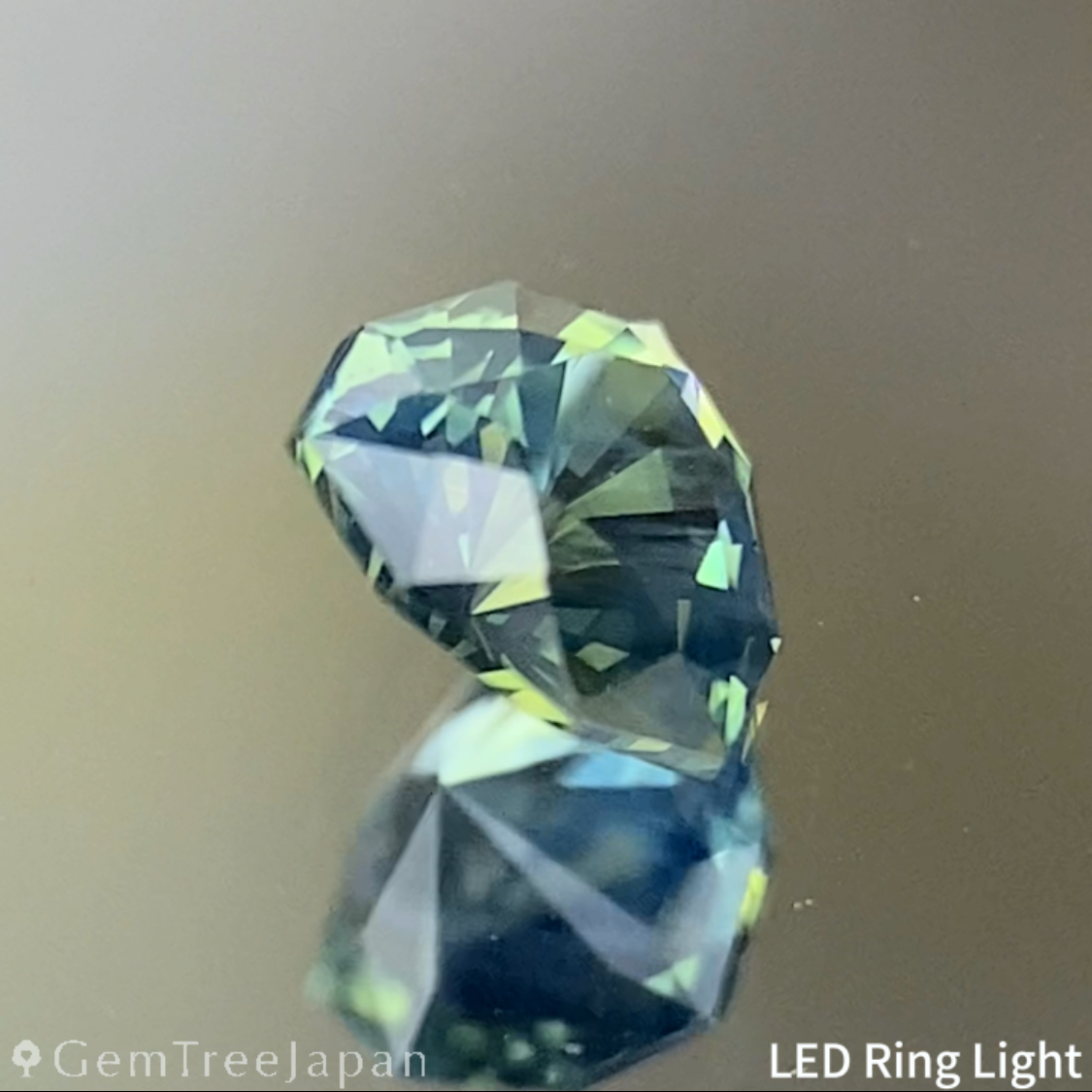 Greenish Blue Sapphire 0.283ct / Nigeria