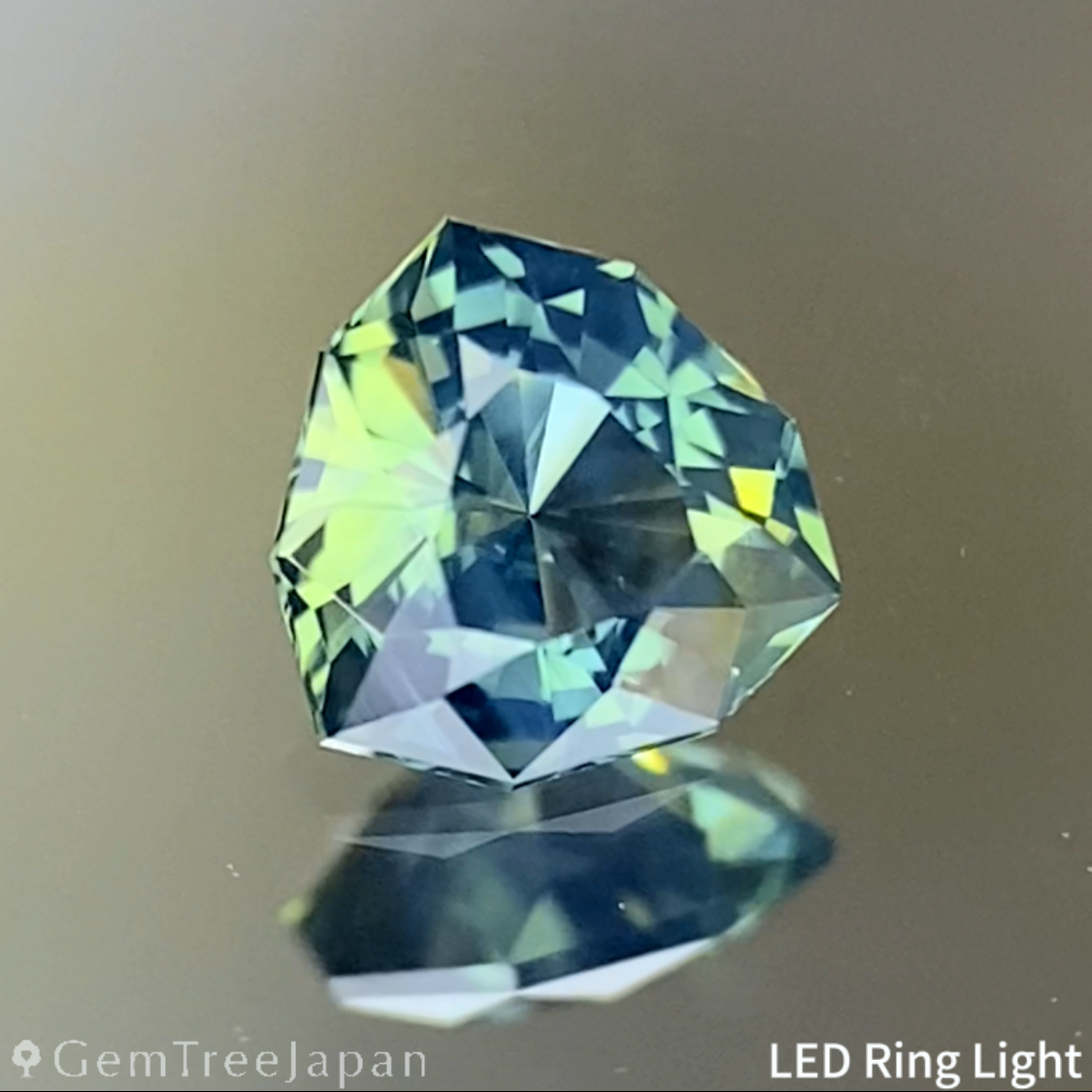 Greenish Blue Sapphire 0.283ct / Nigeria