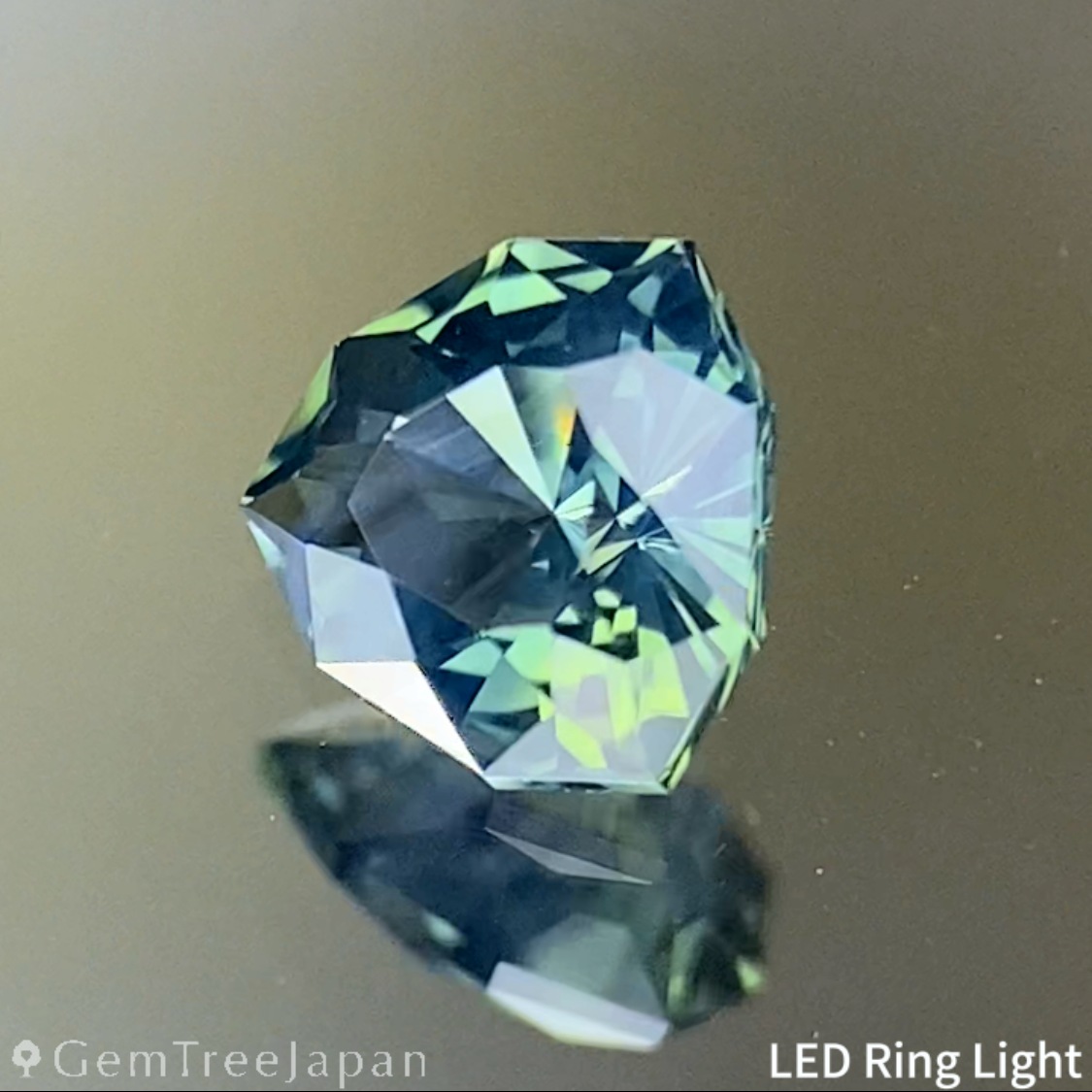 Greenish Blue Sapphire 0.283ct / Nigeria