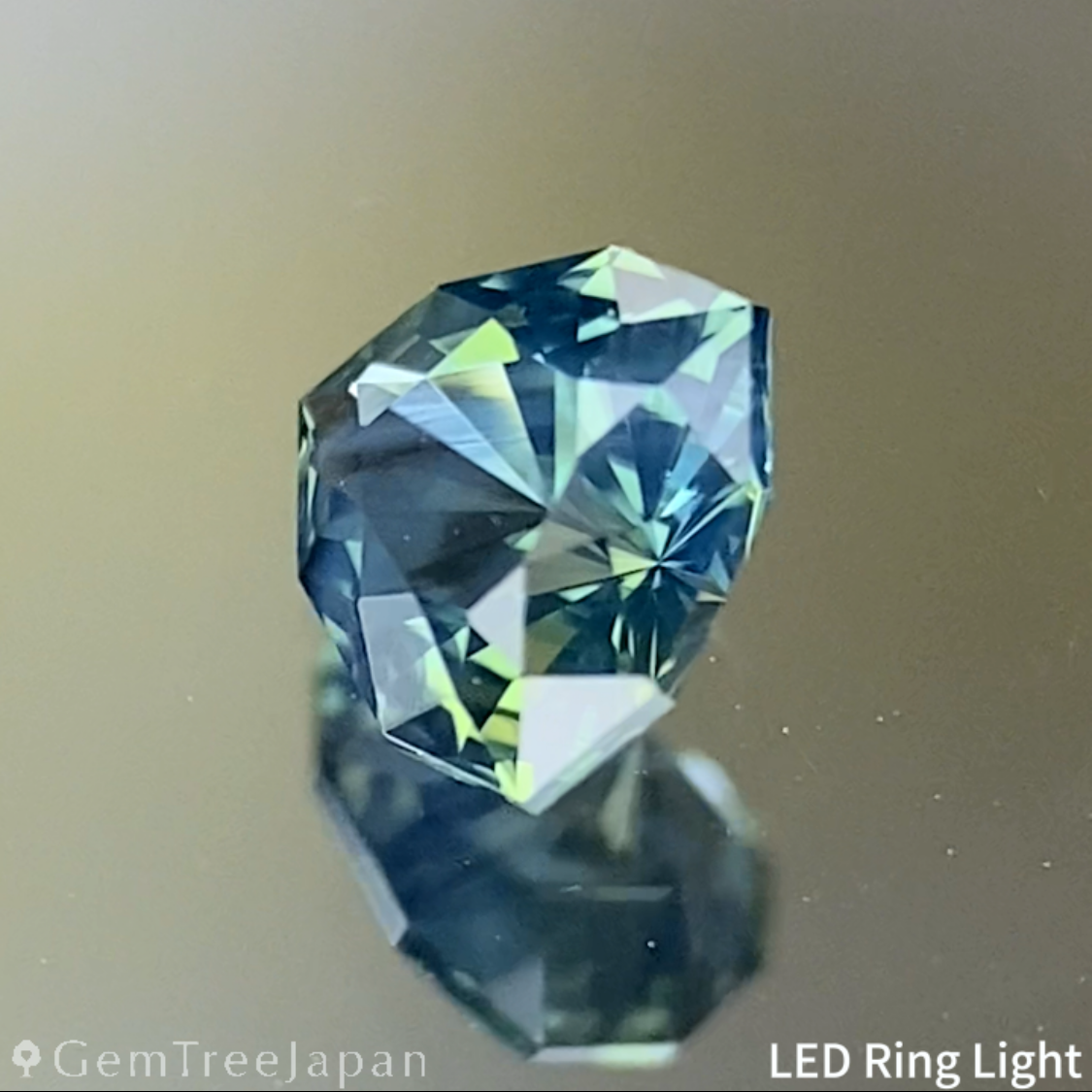 Greenish Blue Sapphire 0.283ct / Nigeria