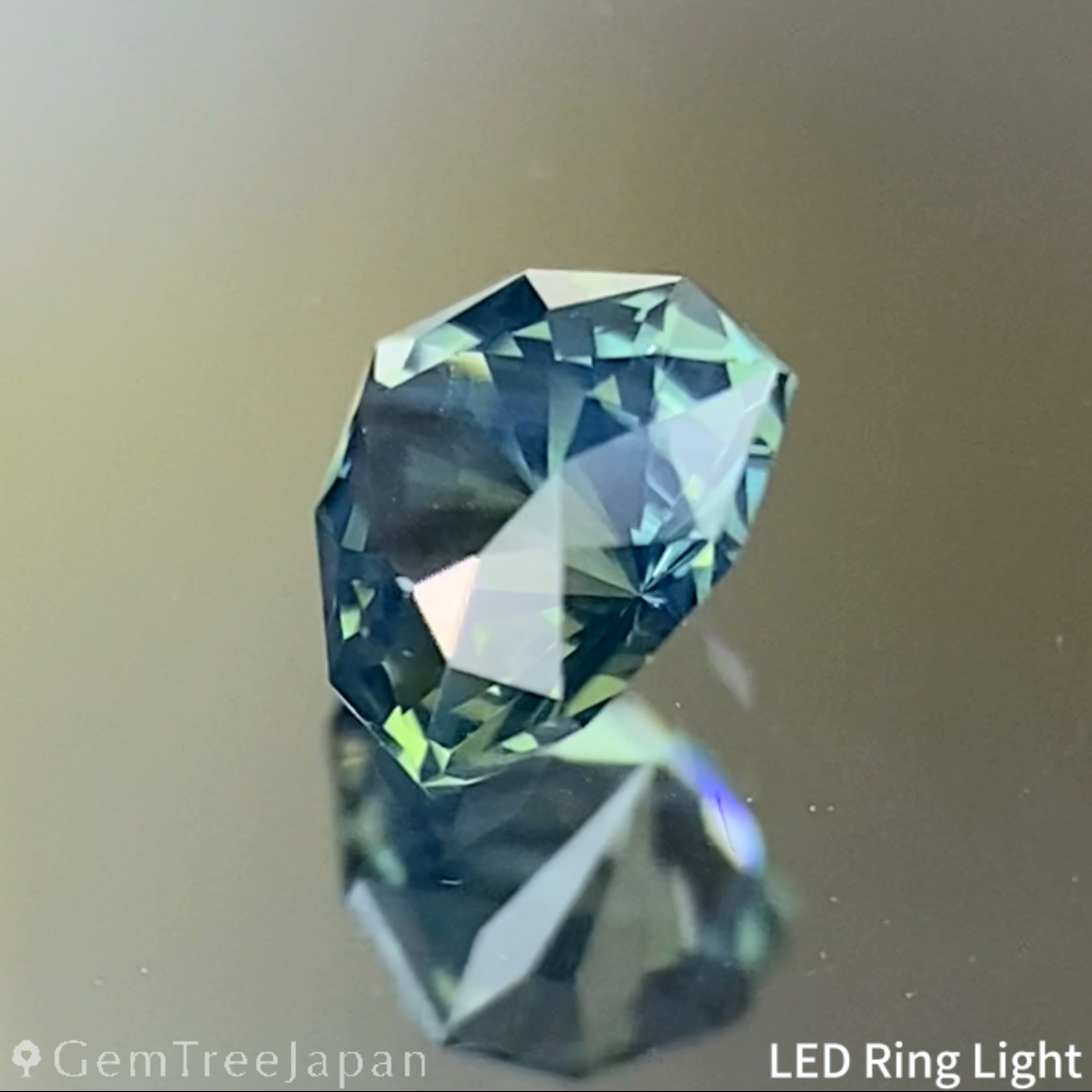 Greenish Blue Sapphire 0.283ct / Nigeria