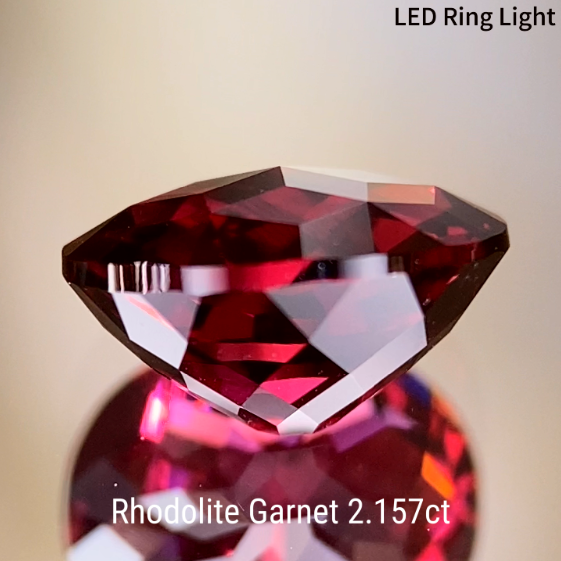 Rhodolite Garnet 2.157ct / Tanzania