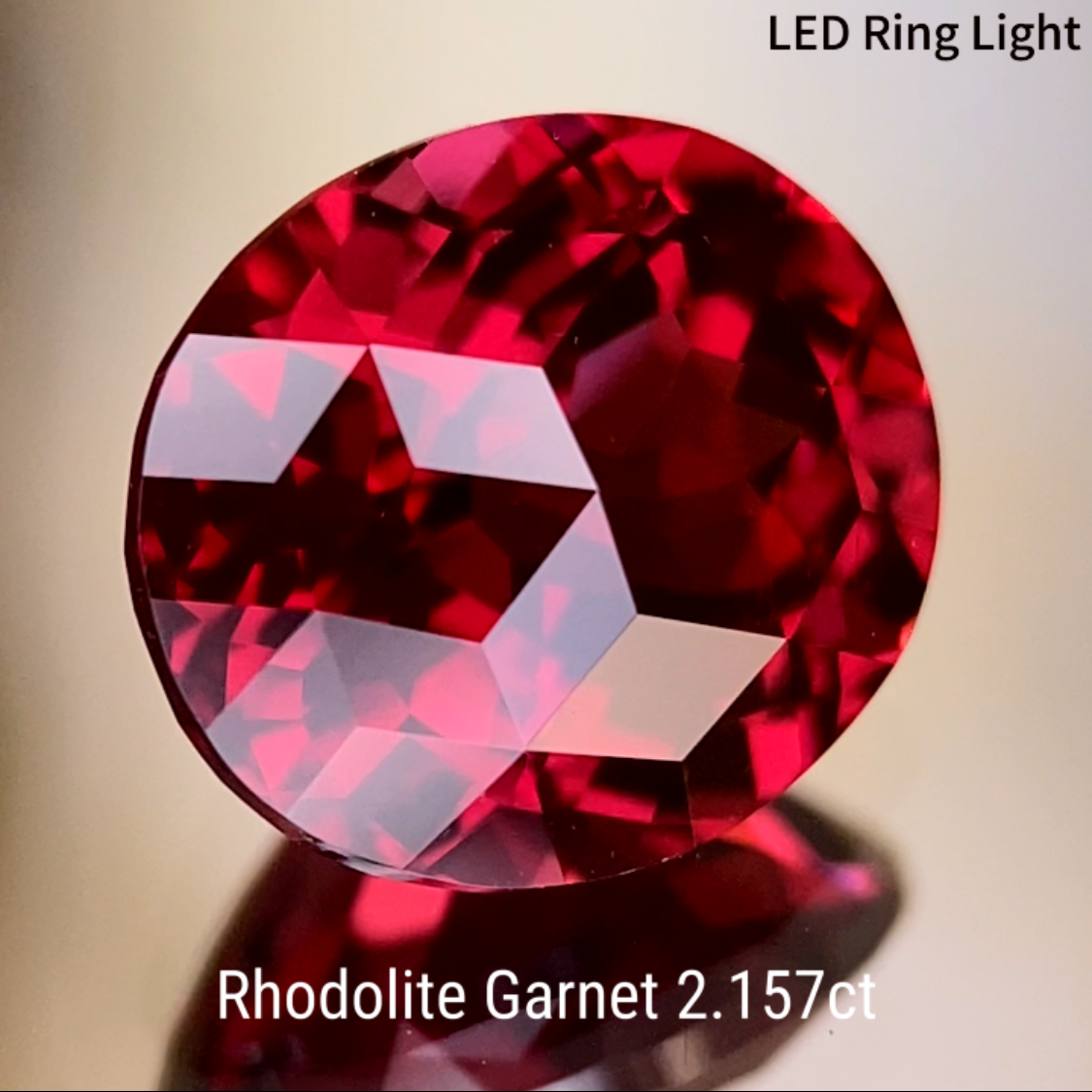 Rhodolite Garnet 2.157ct / Tanzania