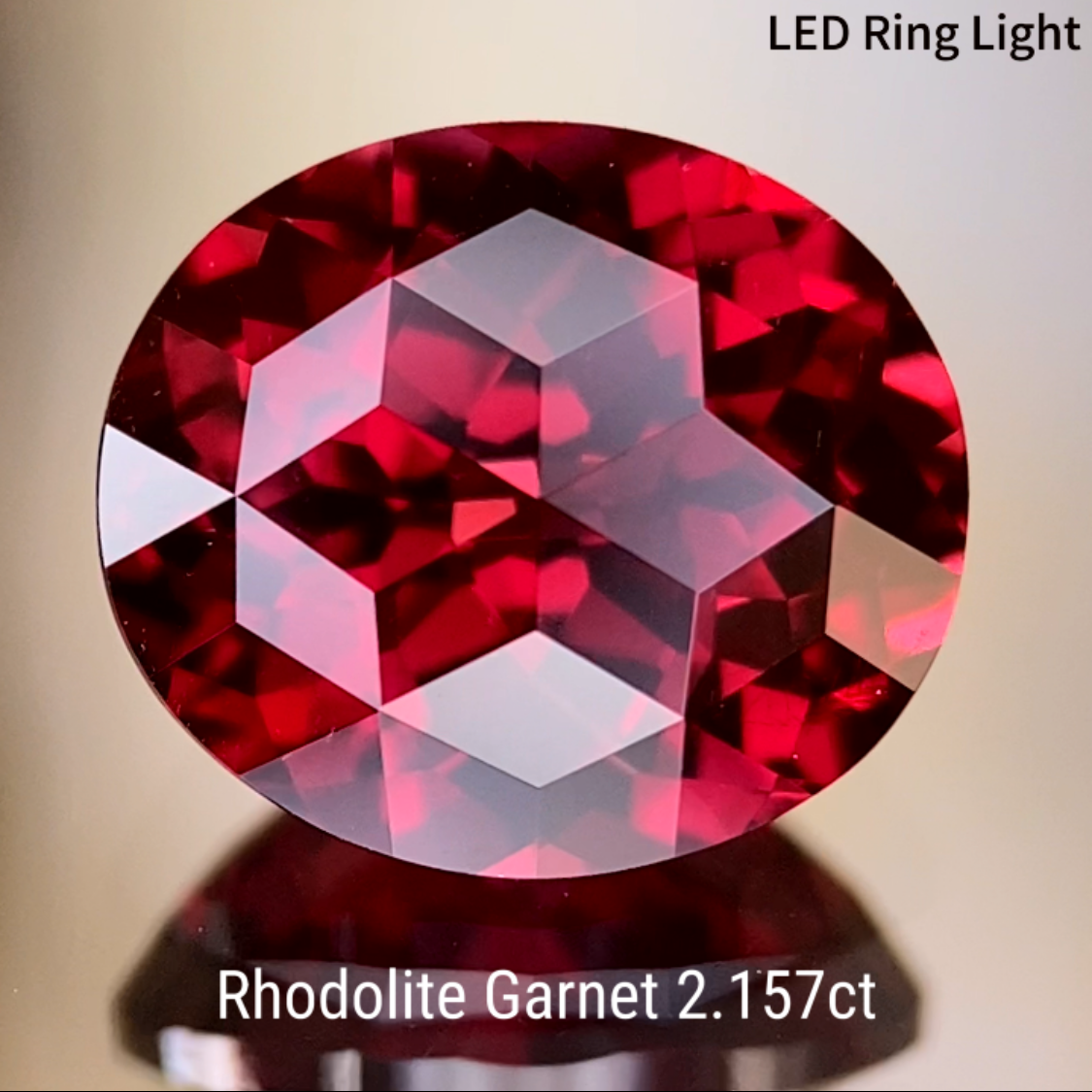 Rhodolite Garnet 2.157ct / Tanzania