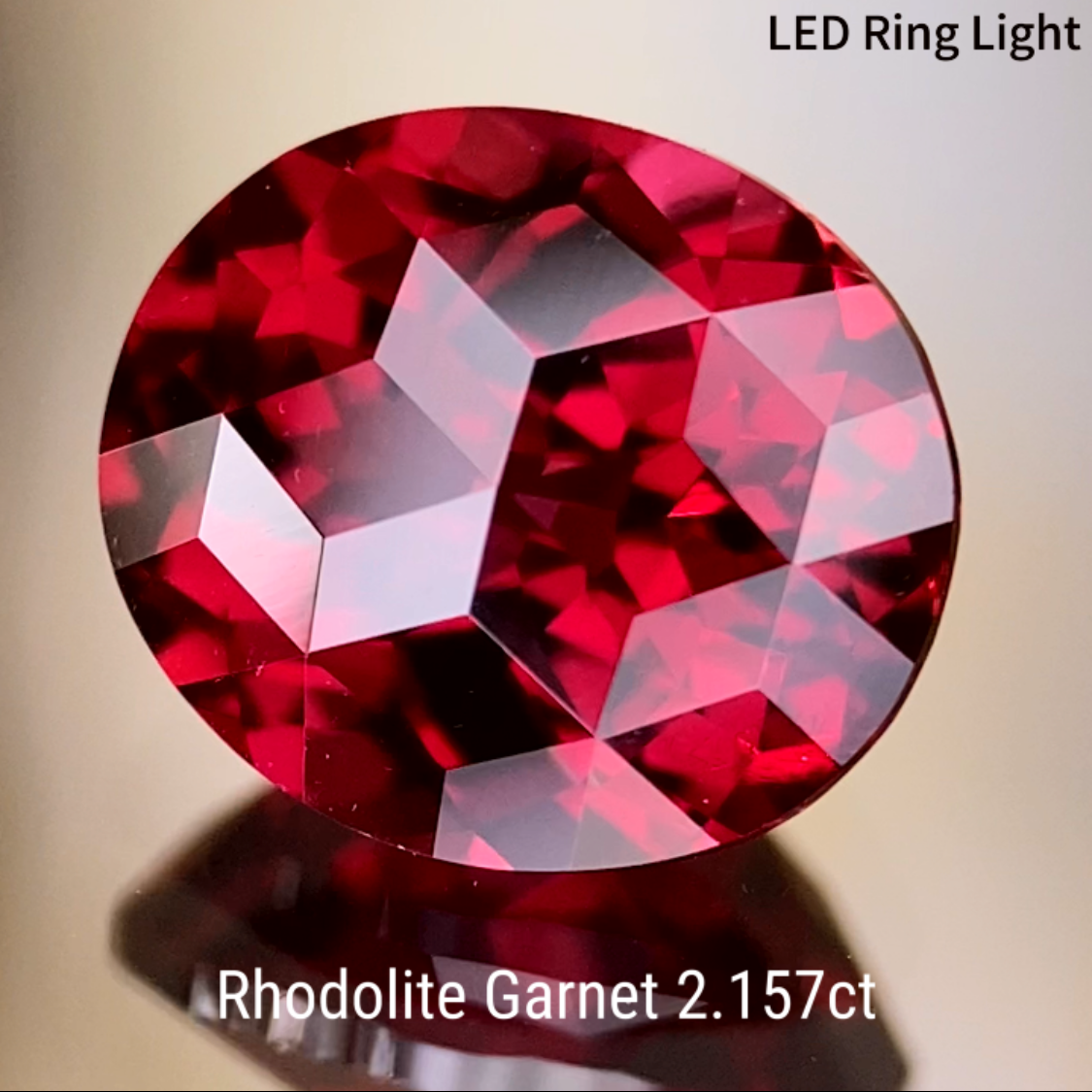 Rhodolite Garnet 2.157ct / Tanzania