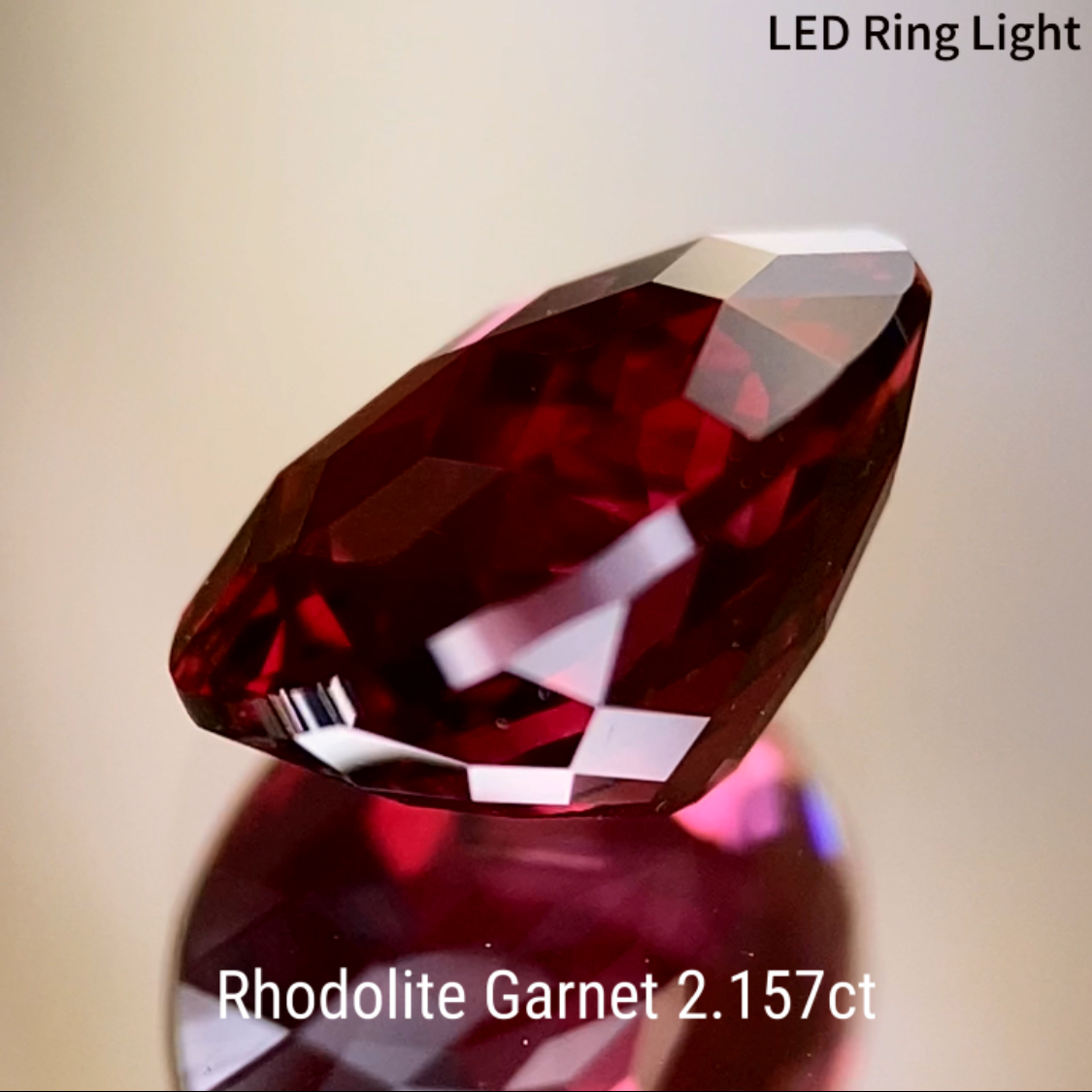 Rhodolite Garnet 2.157ct / Tanzania