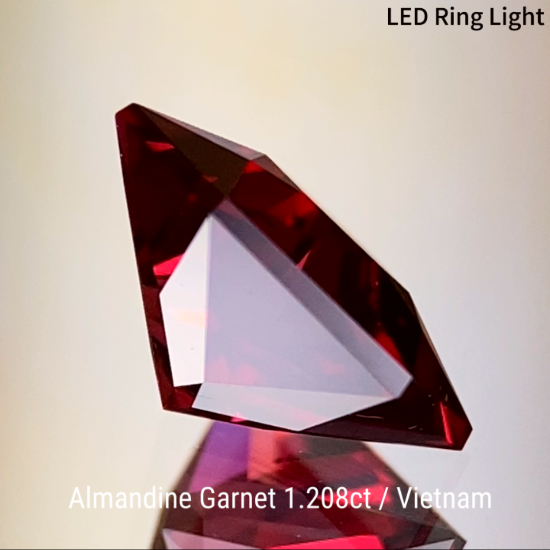 Almandine Garnet 1.208ct / Vietnam