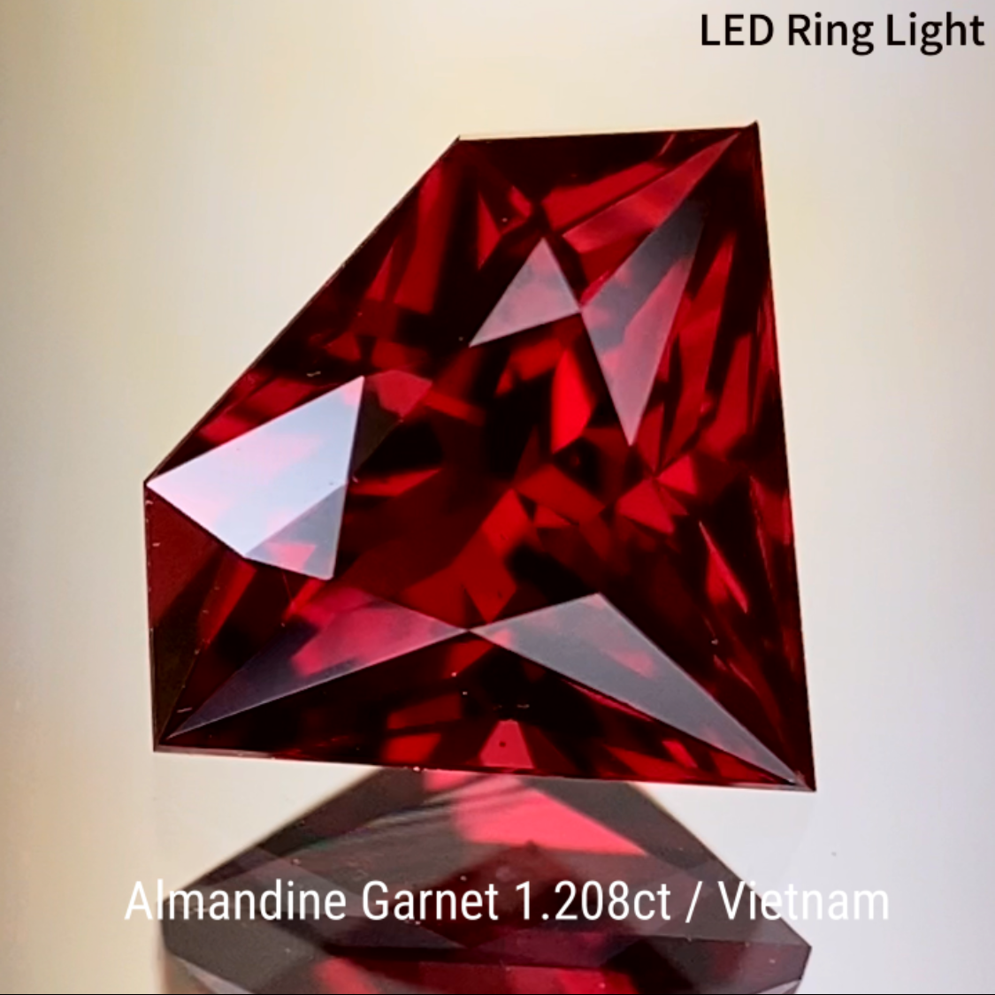 Almandine Garnet 1.208ct / Vietnam