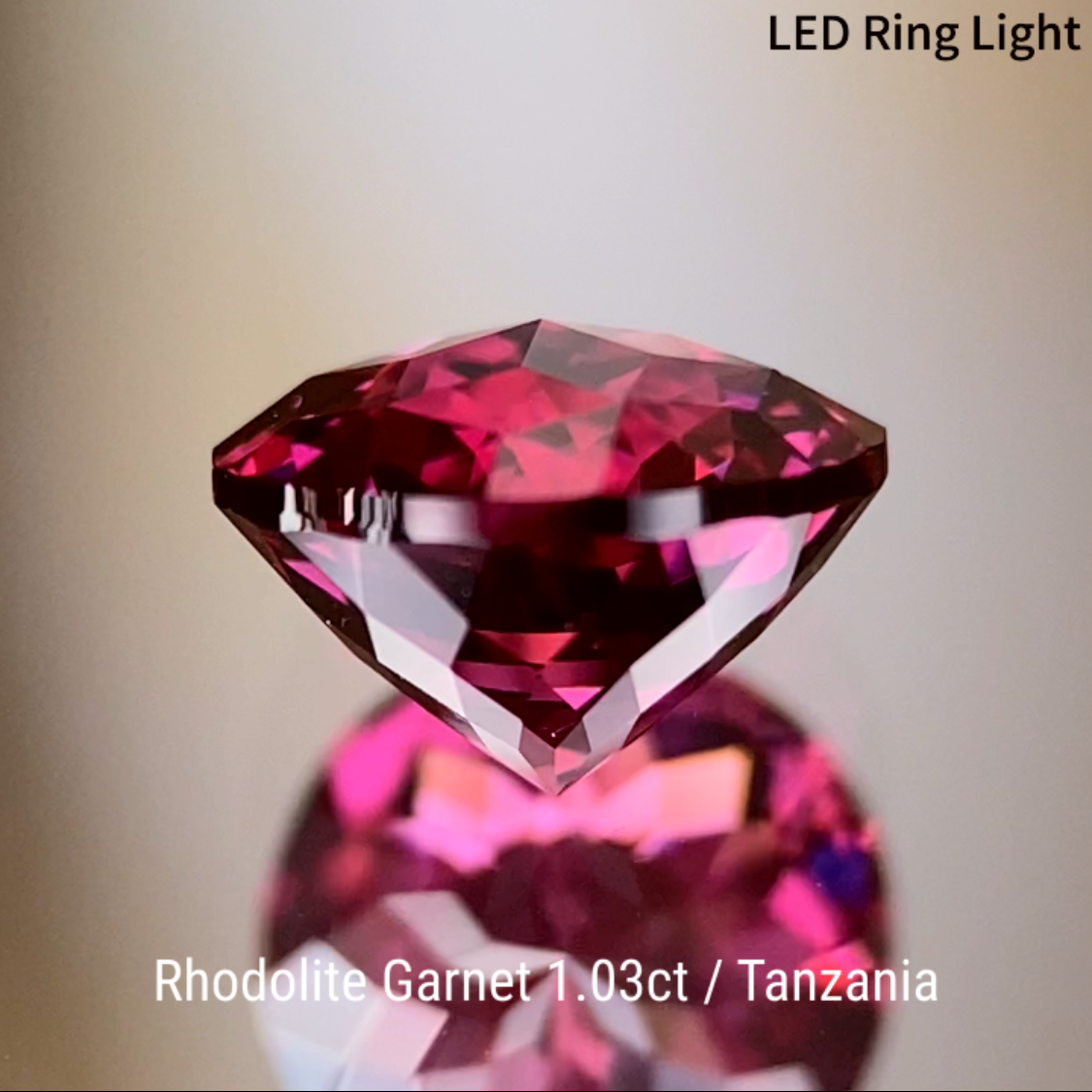 Rhodolite Garnet 1.08ct / Tanzania