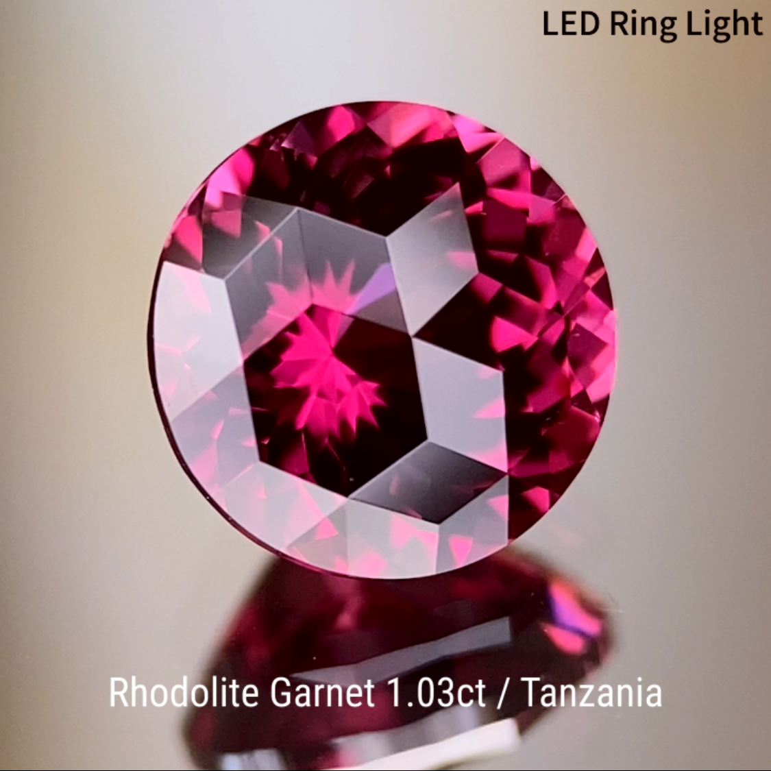 Rhodolite Garnet 1.08ct / Tanzania
