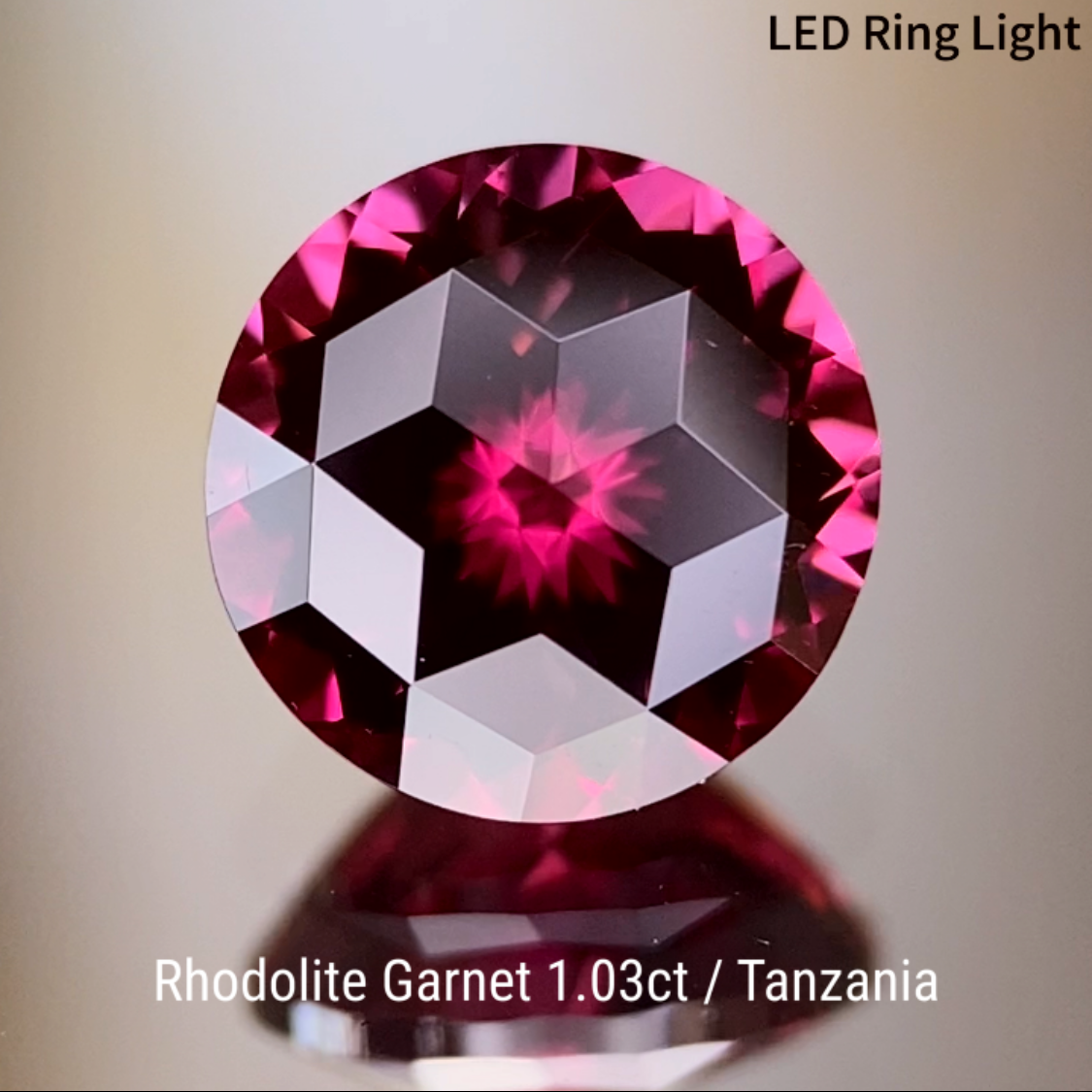 Rhodolite Garnet 1.08ct / Tanzania