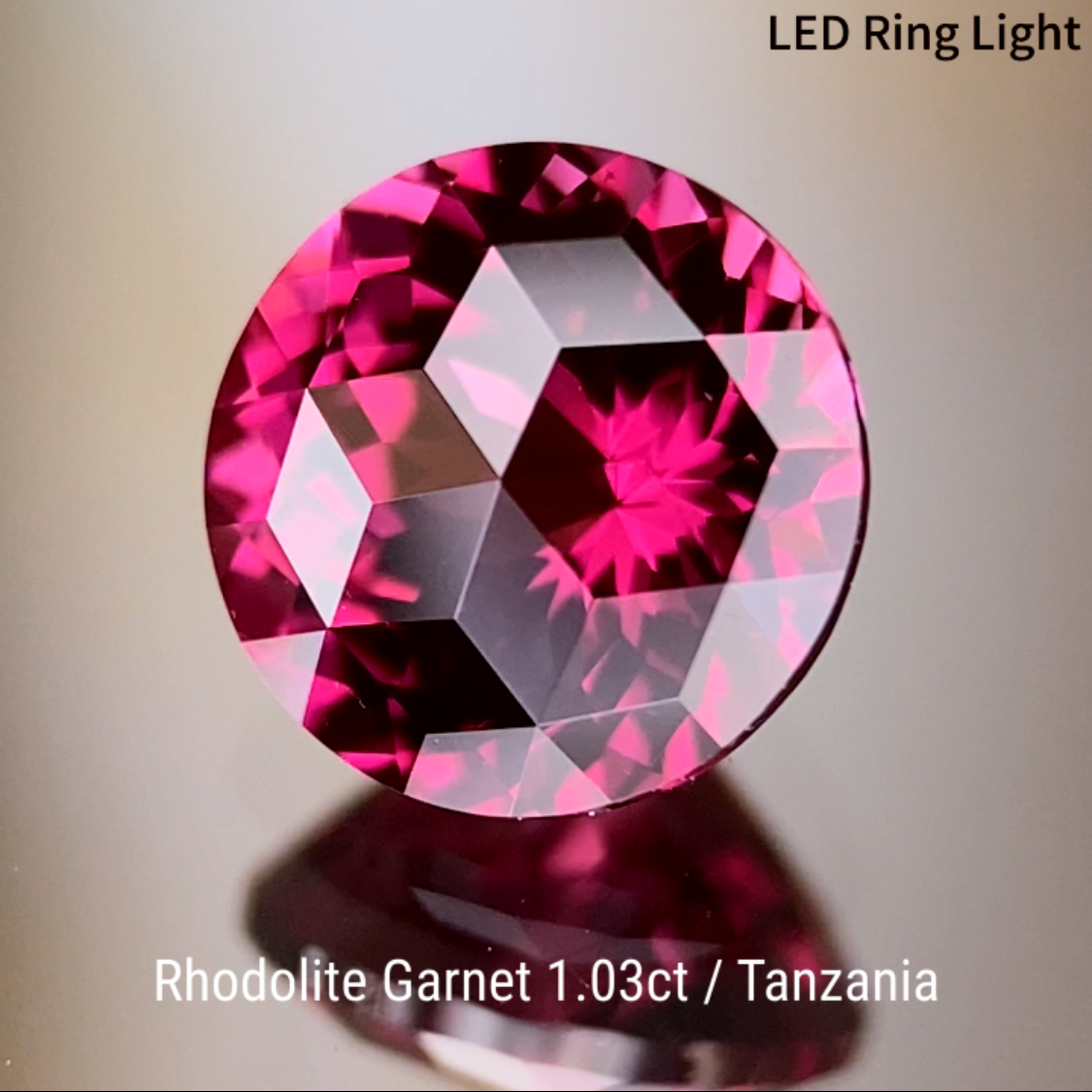 Rhodolite Garnet 1.08ct / Tanzania
