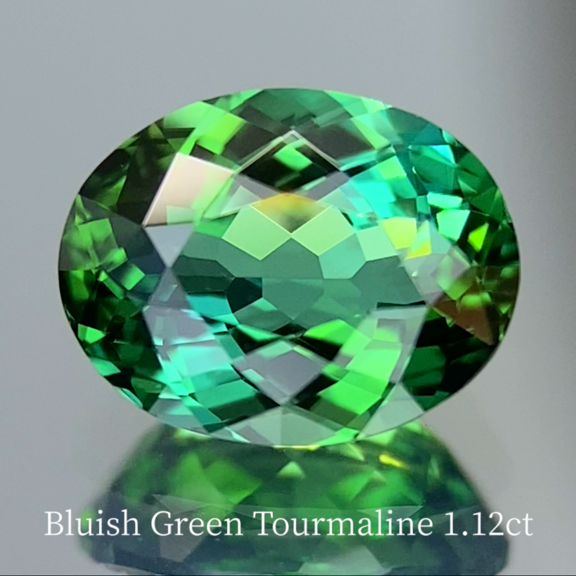 Bluish Green Tourmaline 1.138ct