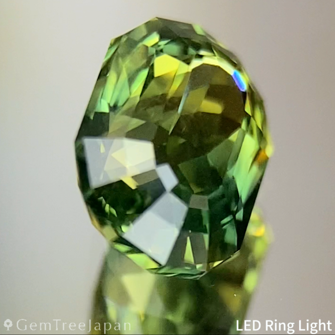 Yellowish Green Sapphire 1.240ct / Nigeria