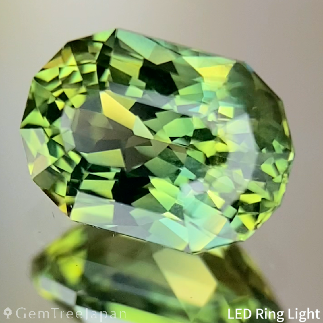 Yellowish Green Sapphire 1.240ct / Nigeria