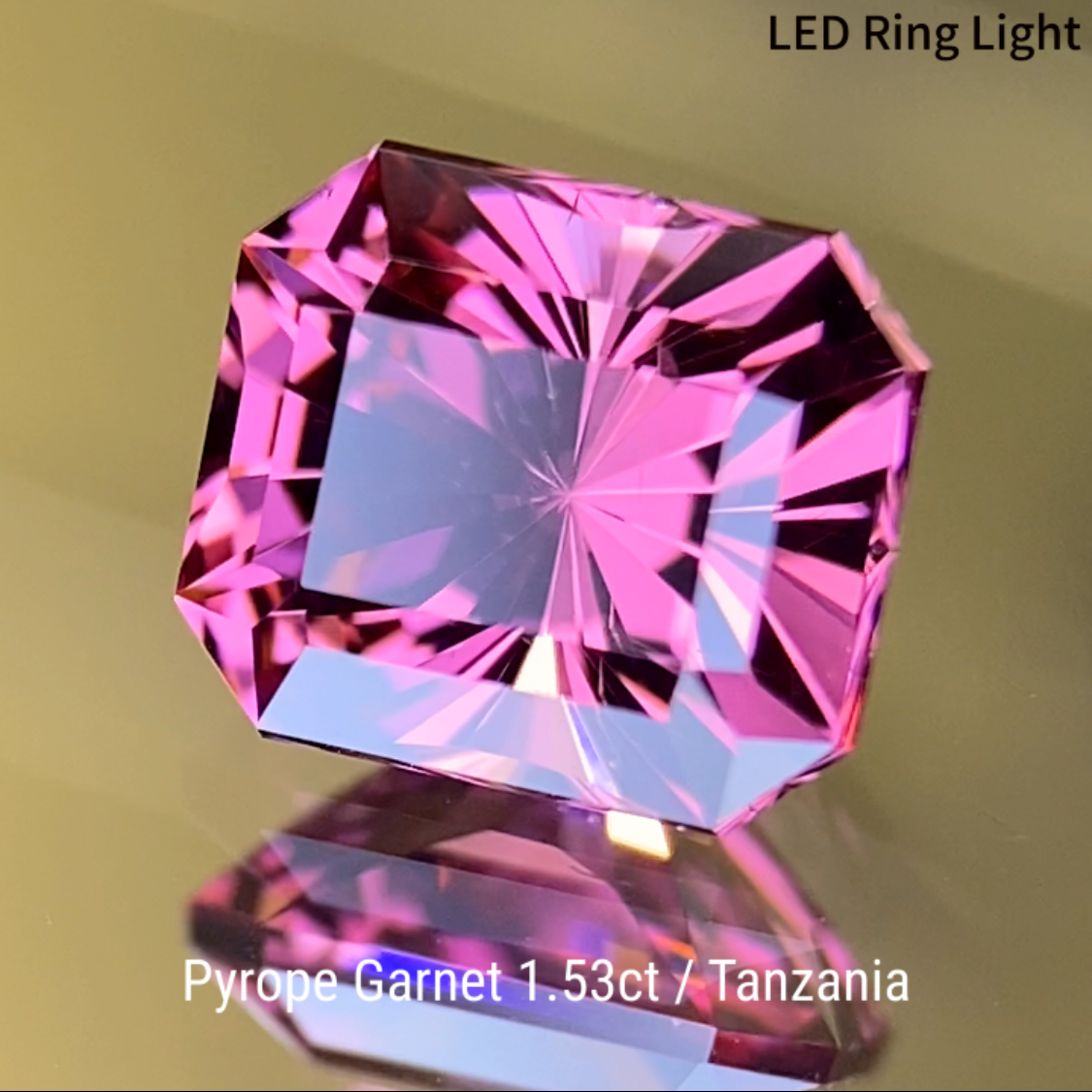 Pyrope Garnet 1.533ct / Tanzania