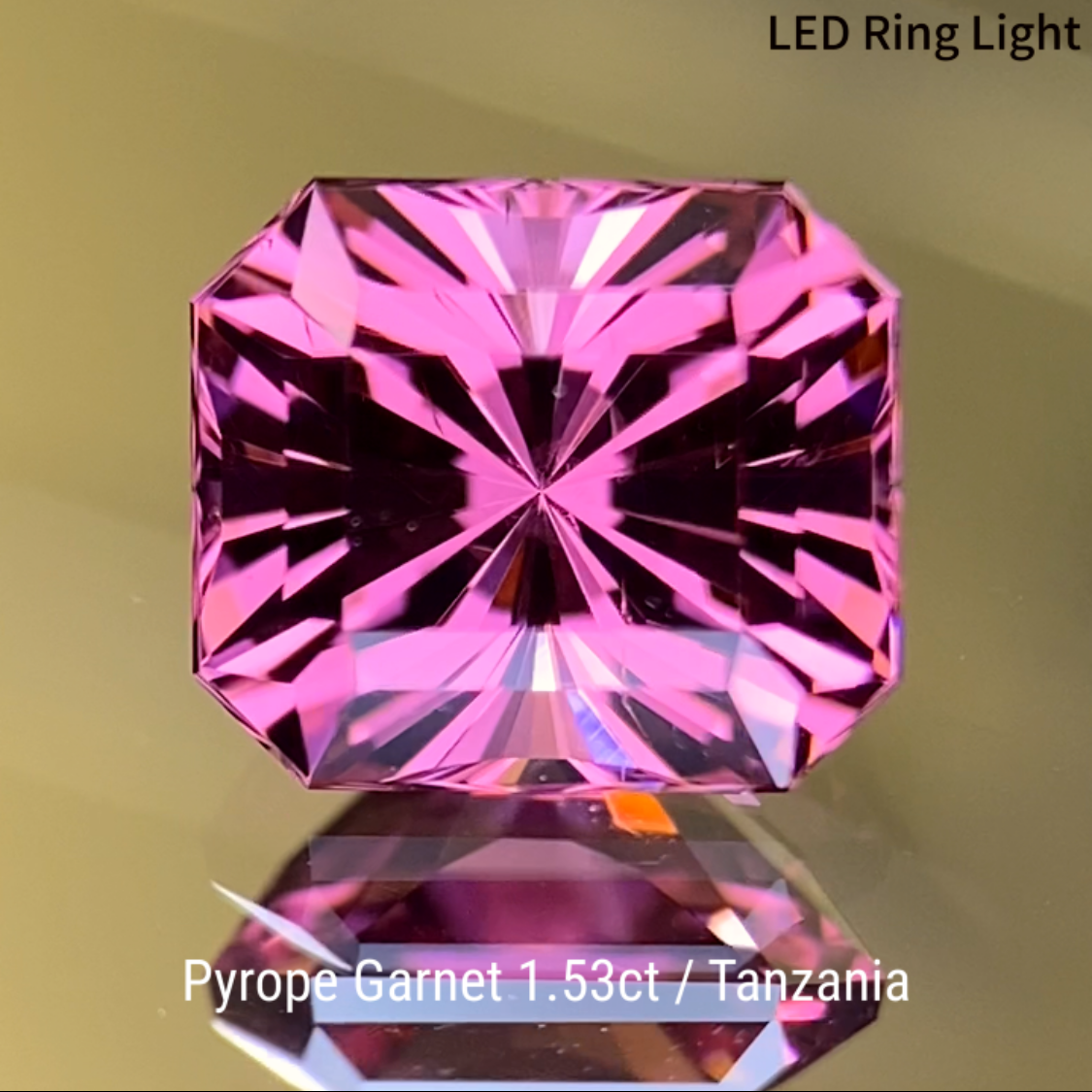 Pyrope Garnet 1.533ct / Tanzania