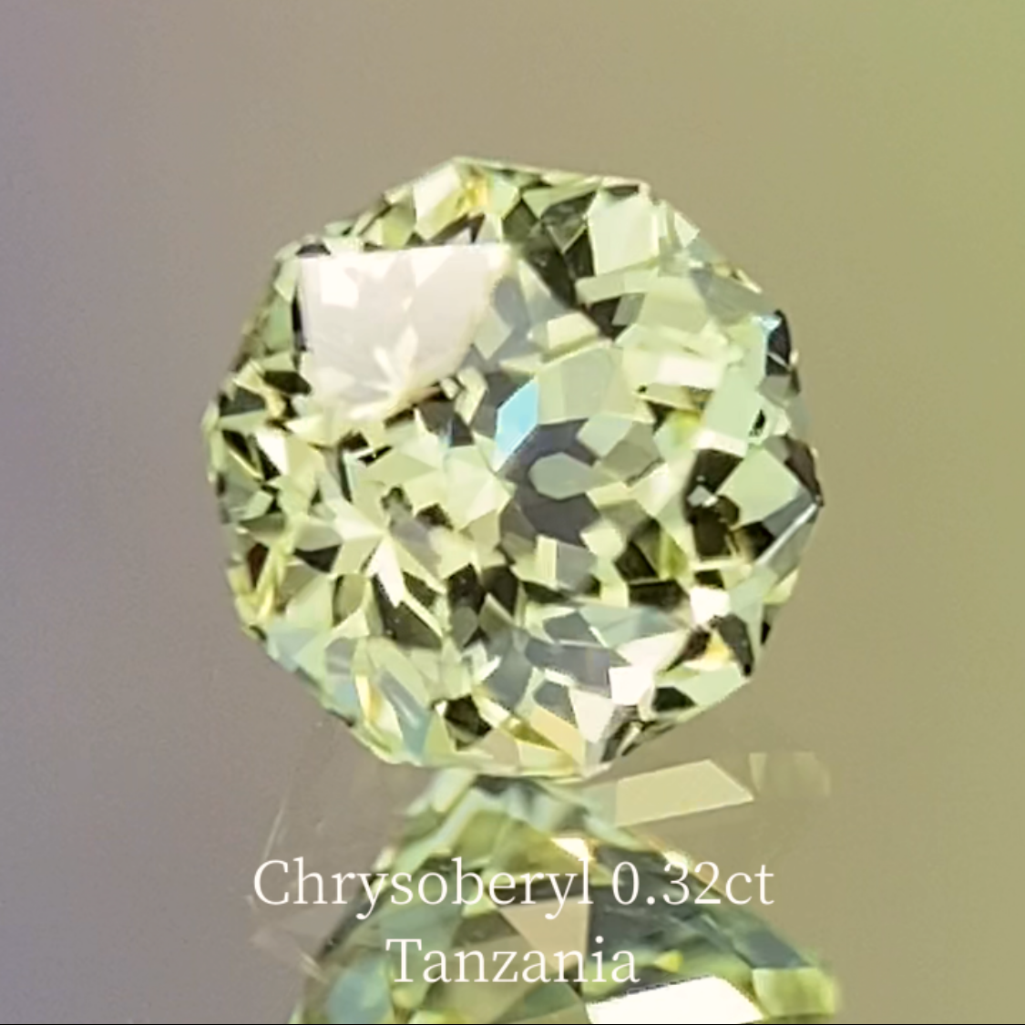 Chrysoberyl 0.32ct / Tanzania