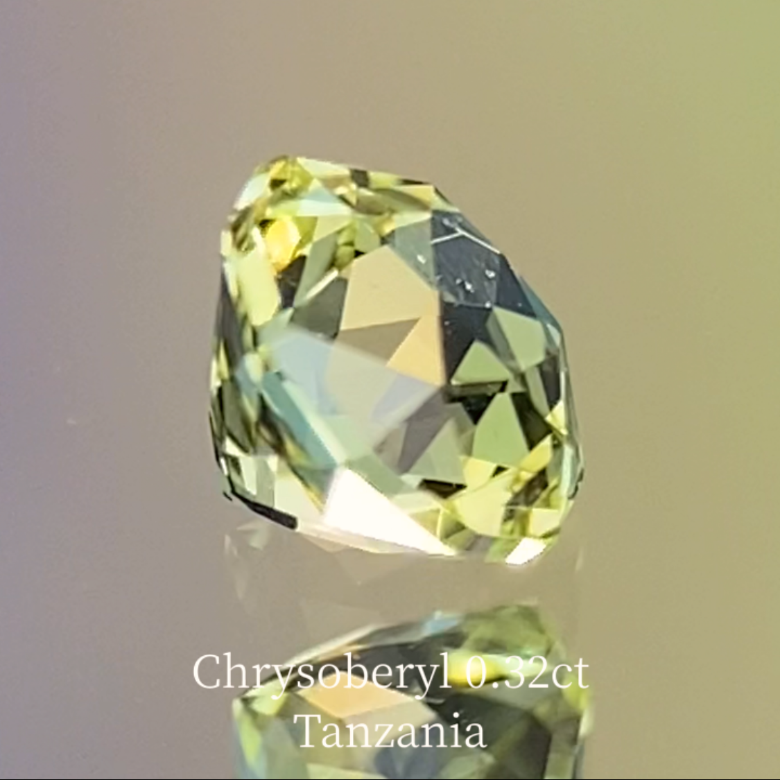 Chrysoberyl 0.32ct / Tanzania