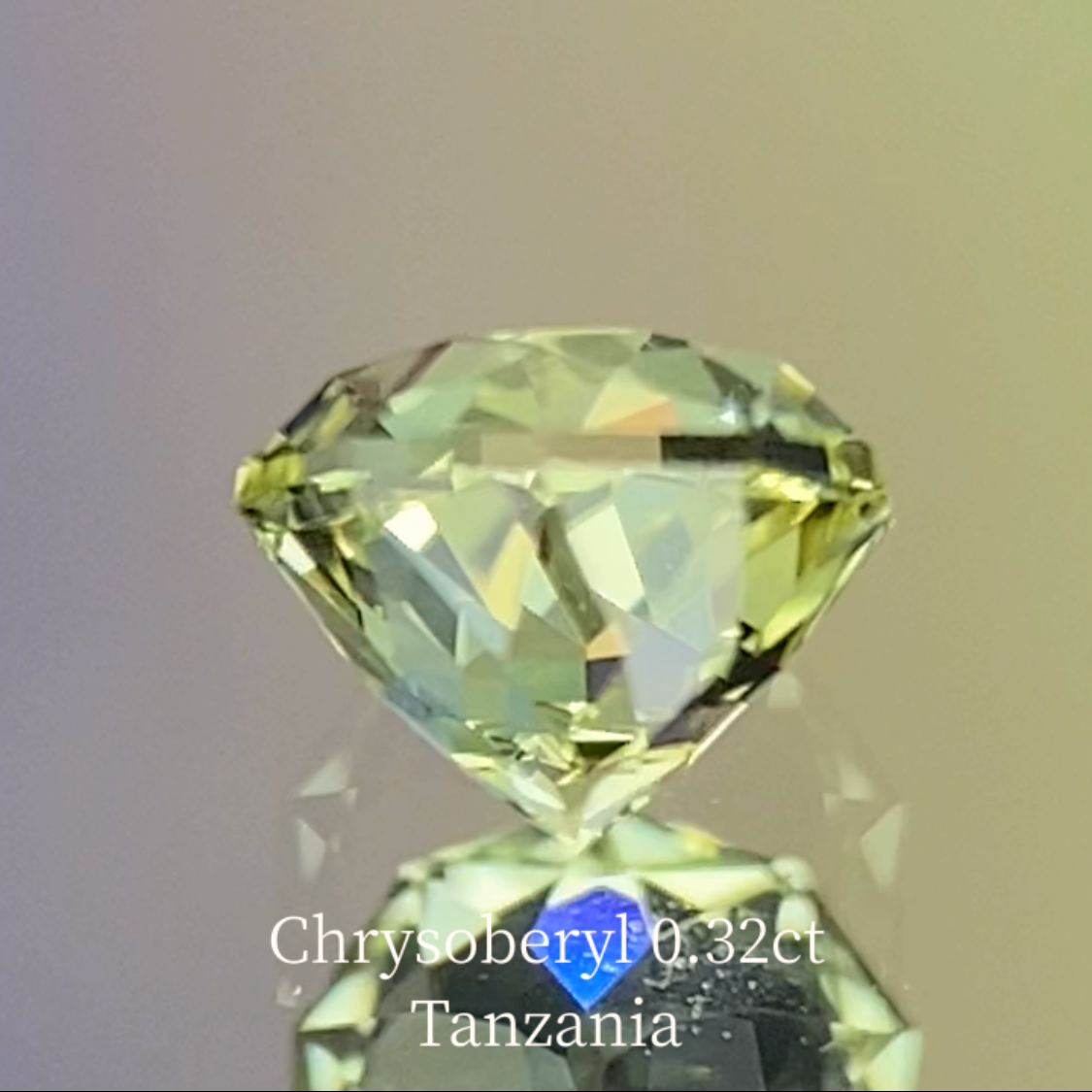 Chrysoberyl 0.32ct / Tanzania