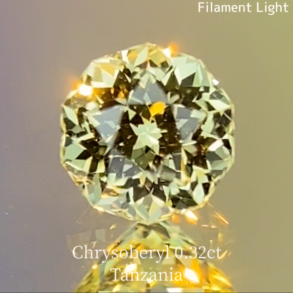 Chrysoberyl 0.32ct / Tanzania