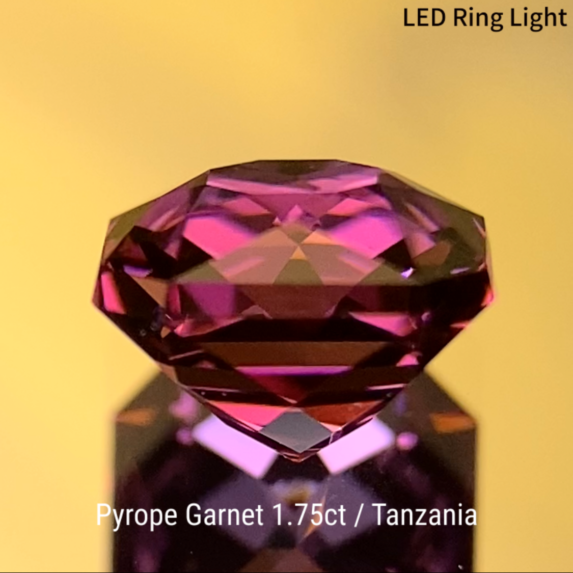 Pyrope Garnet 1.754ct / Tanzania