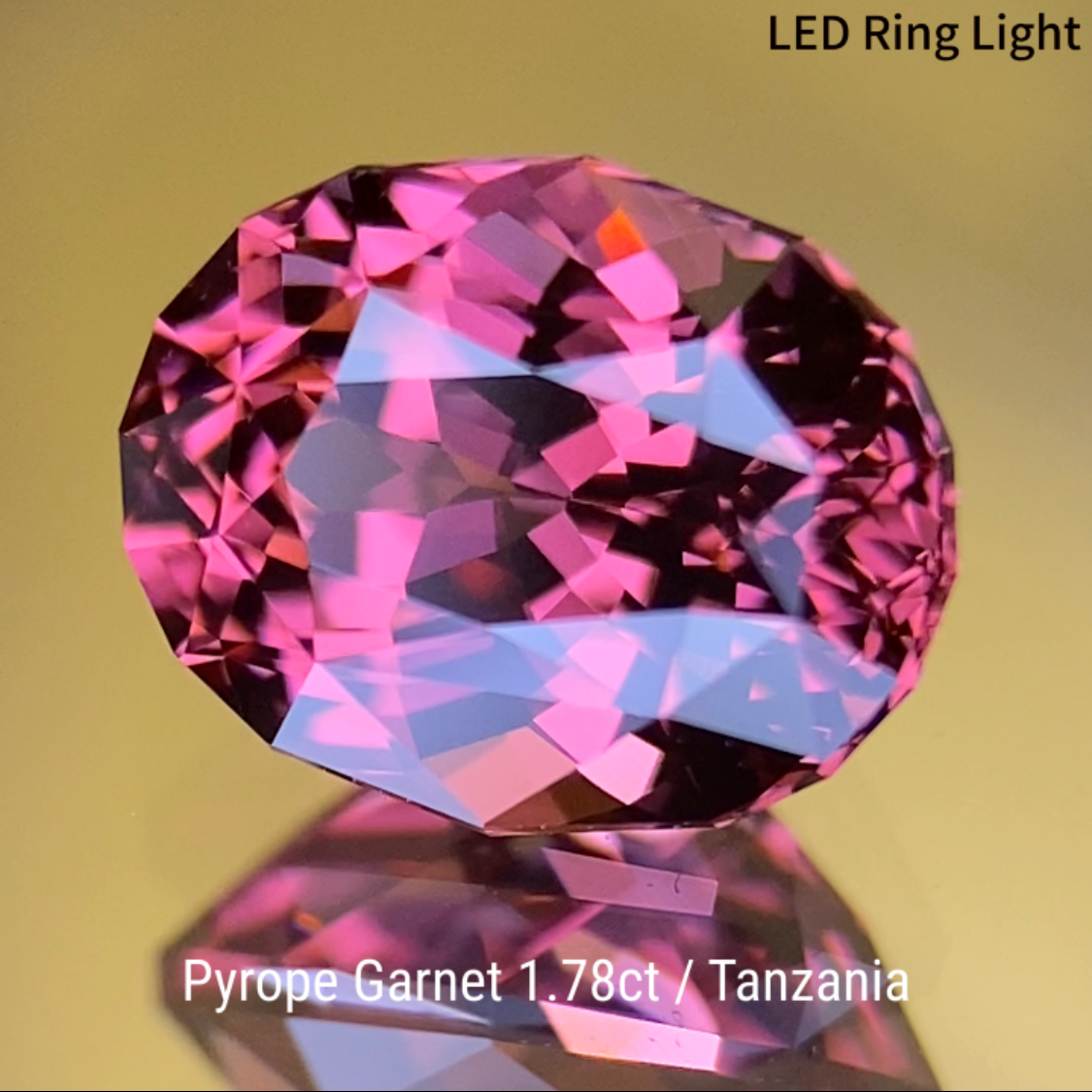 Pyrope Garnet 1.784ct / Tanzania