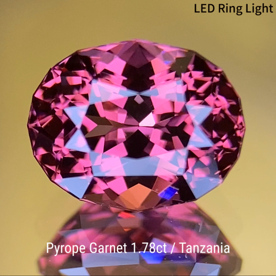 Pyrope Garnet 1.784ct / Tanzania