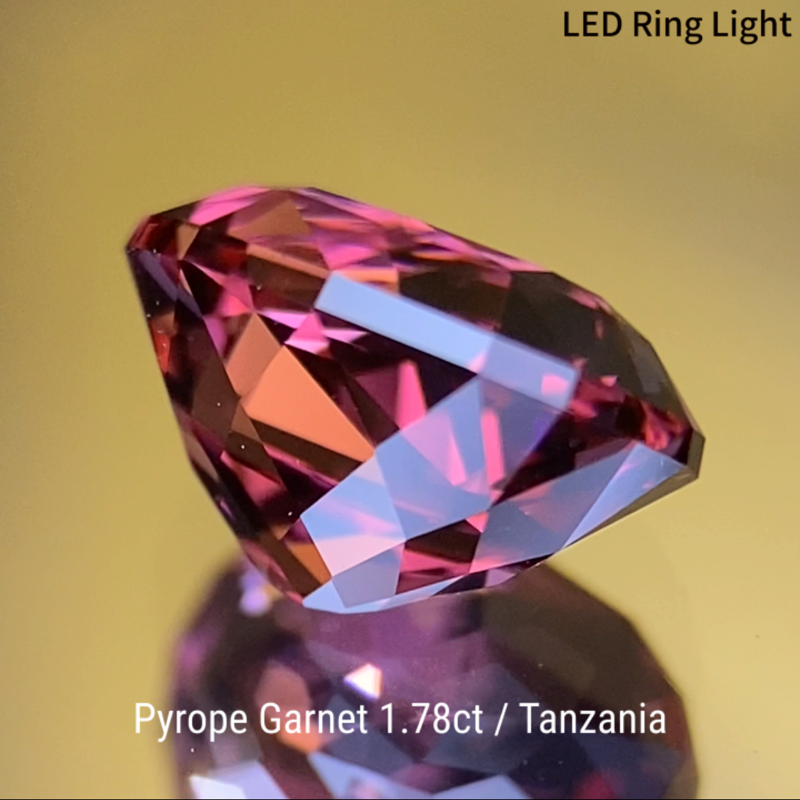 Pyrope Garnet 1.784ct / Tanzania