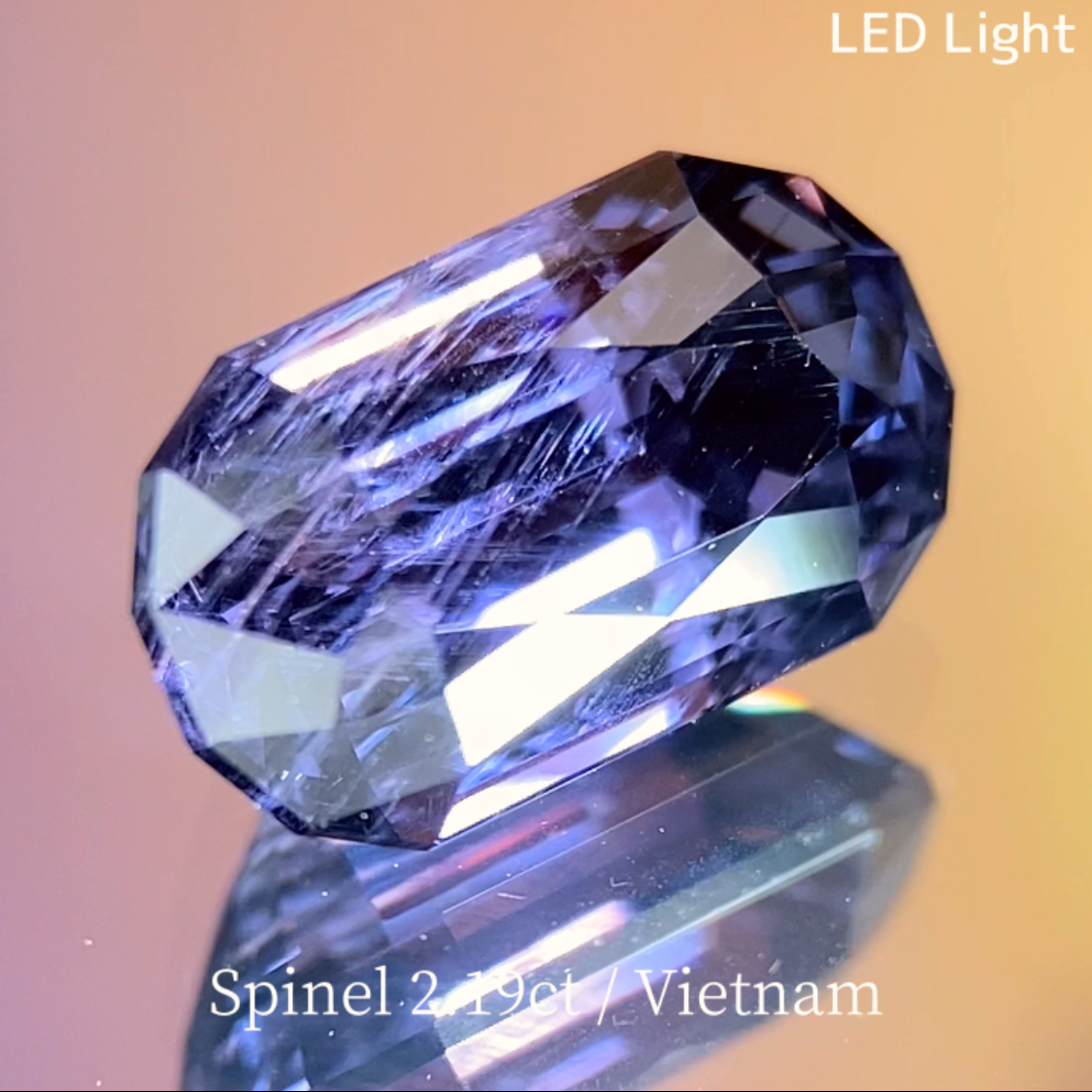 Purple-Violet Spinel 2.198ct / Vietnam