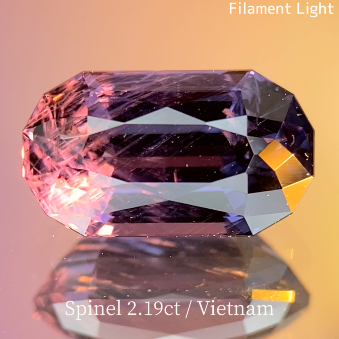 Purple-Violet Spinel 2.198ct / Vietnam